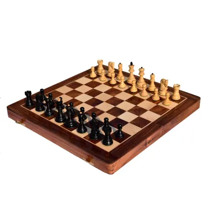 Zdjęcie Prestiżowa składana szachownica z pionkami - The Chess Empire