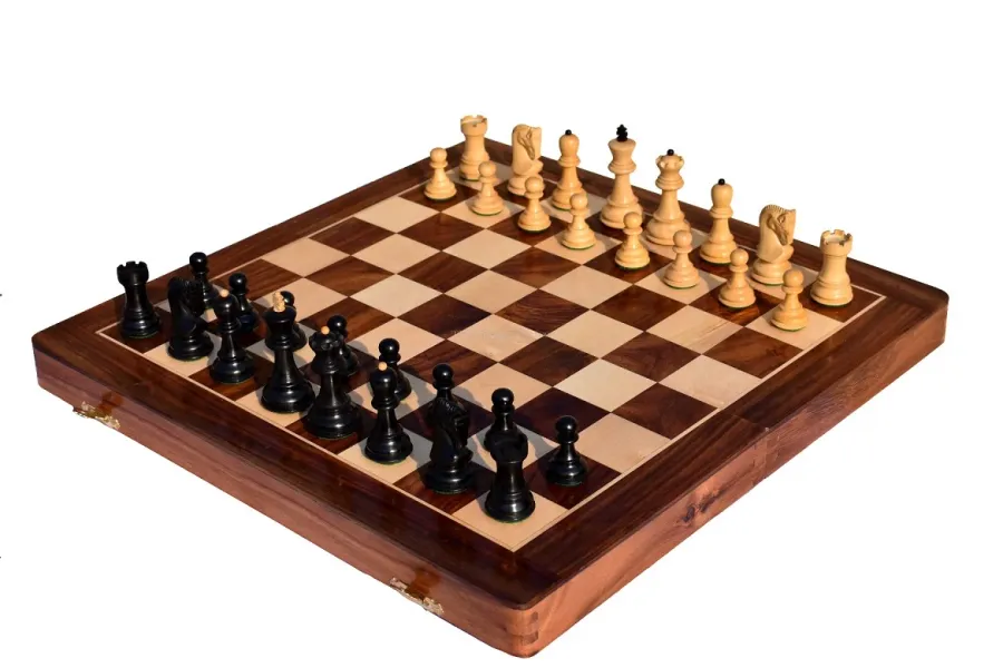 obrazek 1 Prestiżowa składana szachownica z pionkami - The Chess Empire