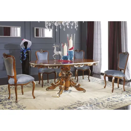 Zdjęcie Luksusowy włoski antyczny stół obiadowy - Morello Gianpaolo