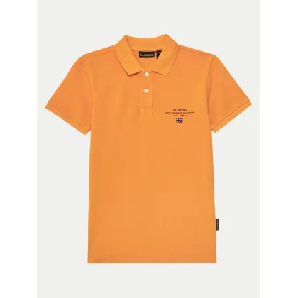 Zdjęcie Napapijri Polo Elbas 5 NP0A4G4NA701 S Pomarańczowy Regular Fit