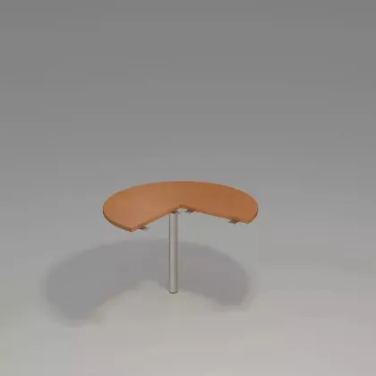 Zdjęcie Elegancka Dostawka w kształcie 3/4 koła do biurka - Biuro Serwis