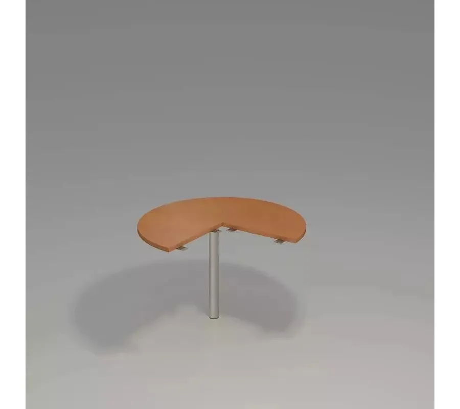 obrazek 1 Elegancka Dostawka w kształcie 3/4 koła do biurka - Biuro Serwis