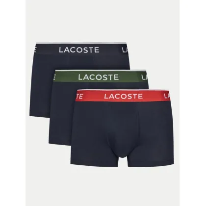 Zdjęcie Lacoste Komplet 3 par bokserek 5H1297 Granatowy