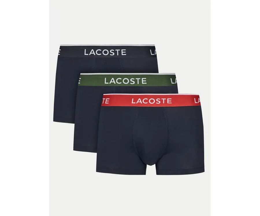 obrazek 1 Lacoste Komplet 3 par bokserek 5H1297 Granatowy