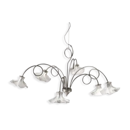 Zdjęcie Włoski żyrandol Lecco w stylu klasycznym o wyjątkowym kształcie