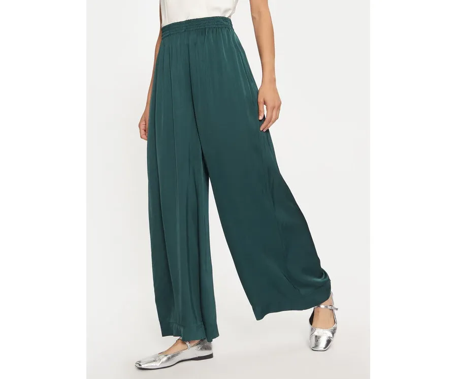 obrazek 1 ViCOLO Spodnie materiałowe TS0806 Zielony Regular Fit