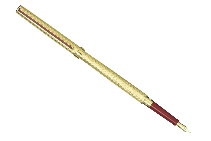 obrazek 1 Sailor Chalana Barley Maroon Pióro Wieczne Pozłacane 24k