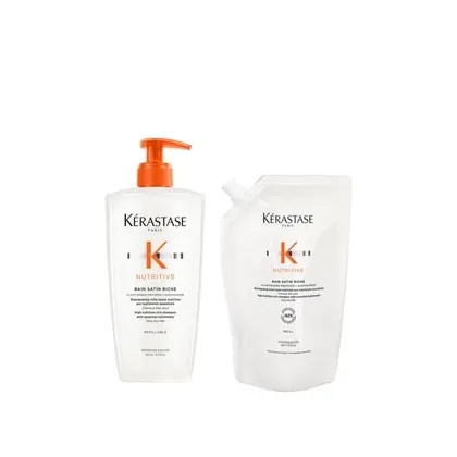 Zdjęcie Kérastase Nutritive Bundle Szampon do włosów 2 x 500 ml