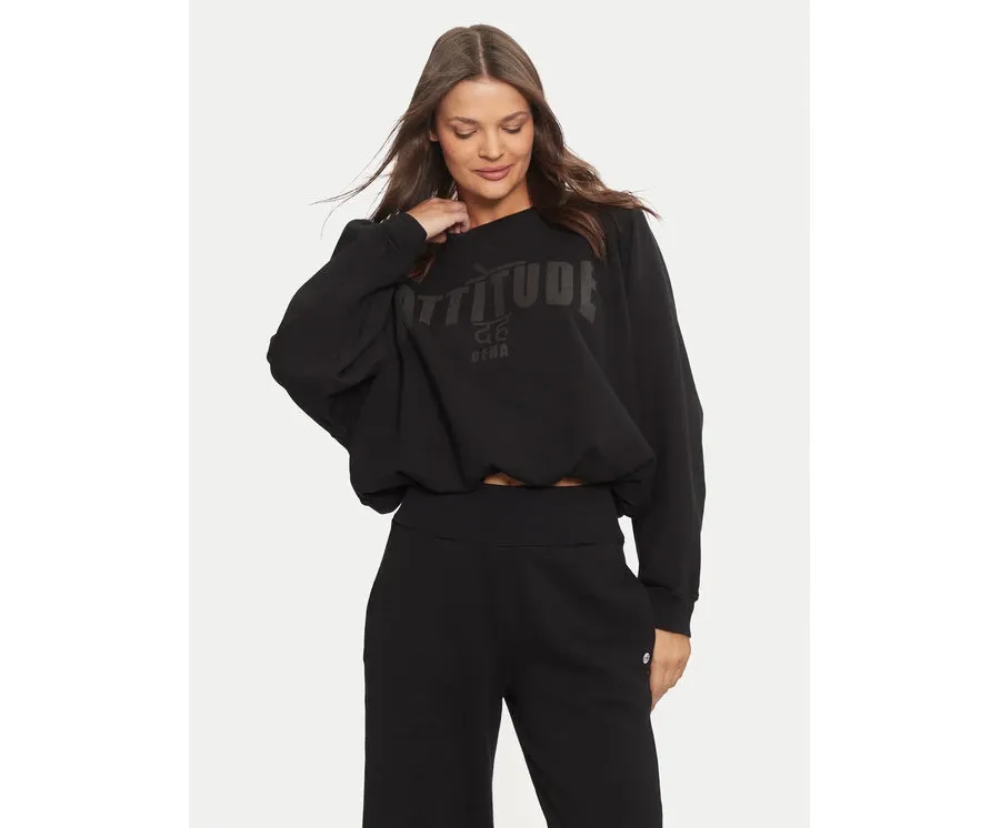 obrazek 1 Deha Bluza C12050 Czarny Loose Fit