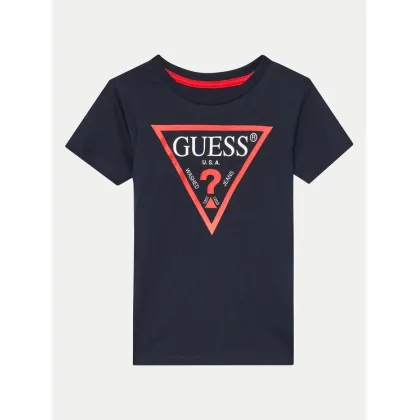 Zdjęcie Guess T-Shirt N73I55 K8HM0 Granatowy Regular Fit