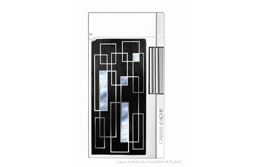 picture 1  Varius Link 1 Series lighter - mother-of-pearl - ebony (limited collection)