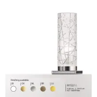 Zdjęcie Piękna kryształowa lampa stołowa o unikalnym designie - Il Paralume Marina