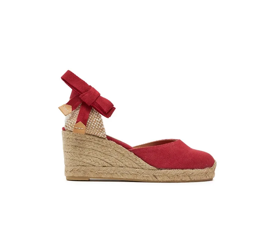 obrazek 1 Castañer Espadryle Carina/6/002 021644 Czerwony