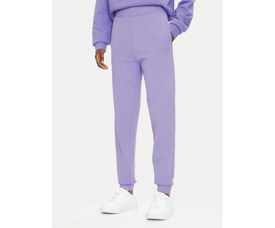 obrazek 1 Hugo Spodnie dresowe Nelfinia 50522417 Fioletowy Regular Fit HUGO
