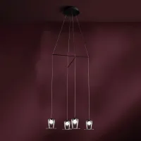 Picture Unconventional Maryon 4 hanging lamp