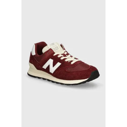 Zdjęcie New Balance 574 sneakersy kolor bordowy U574RBK
