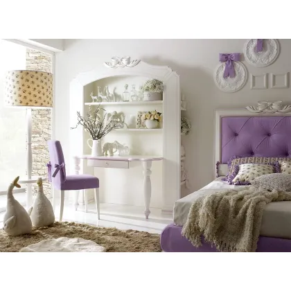 Zdjęcie Wyjątkowy regał z ramą i biurkiem - Ferretti e Ferretti