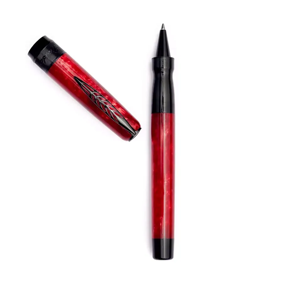 obrazek 3 Włoskie pióro kulkowe Rock- Black Red
