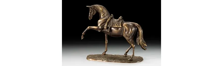 obrazek 1 Elegancka figurka dekoracyjna konia