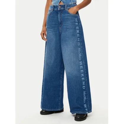 Zdjęcie Weekend Max Mara Jeansy Lisotte 2515181091 Niebieski Wide Leg