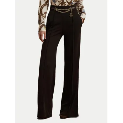 Zdjęcie LAUREN RALPH LAUREN Spodnie materiałowe 200953573001 Brązowy Wide Leg
