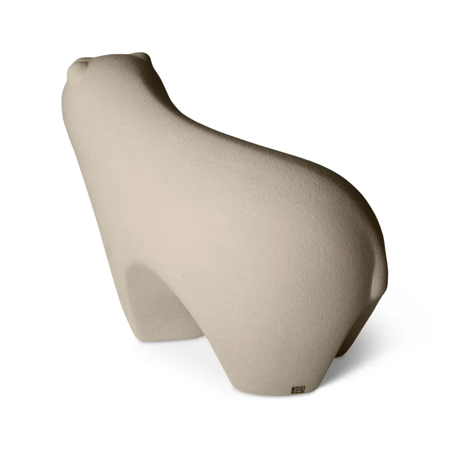obrazek 12 Ceramiczna figurka niedźwiedzia polarnego