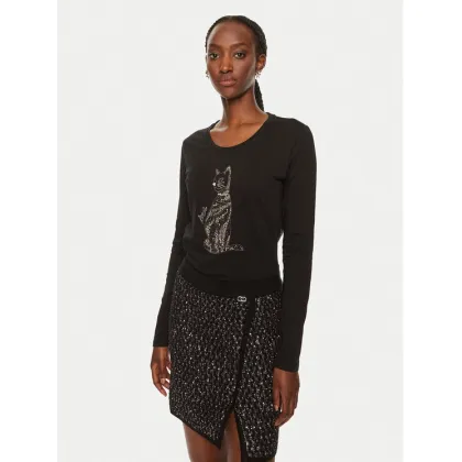 Zdjęcie Liu Jo Bluzka WF4568 J5904 Czarny Regular Fit