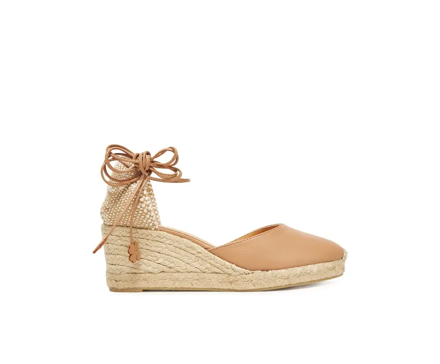 obrazek 1 Castañer Espadryle Carina/6/250 025338 Beżowy