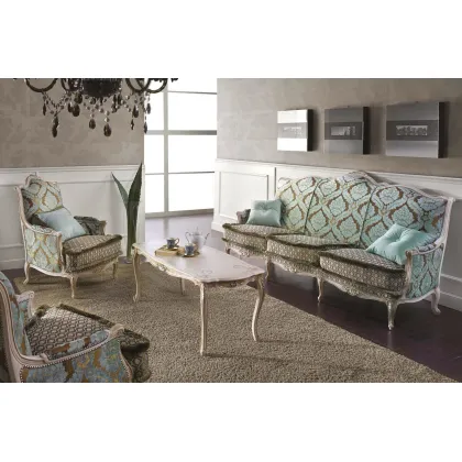 Zdjęcie Prestiżowa trzyosobowa sofa w stylu antycznym - Morello Gianpaolo