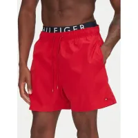 Zdjęcie Tommy Hilfiger Szorty kąpielowe UM0UM03489 Czerwony Regular Fit
