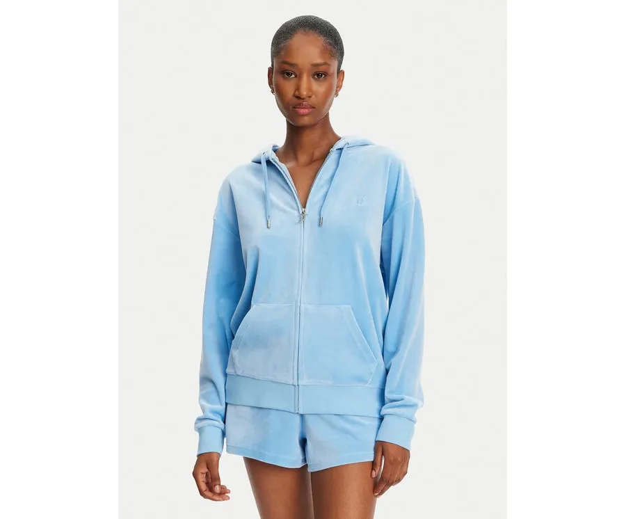 obrazek 1 Juicy Couture Bluza Halan JCWAS24342 Niebieski Oversize