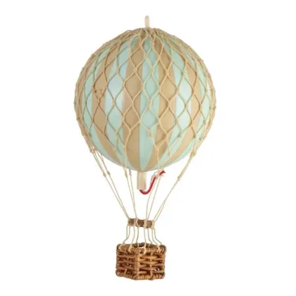 Zdjęcie Oryginalny balon dekoracyjny w miętowe paski