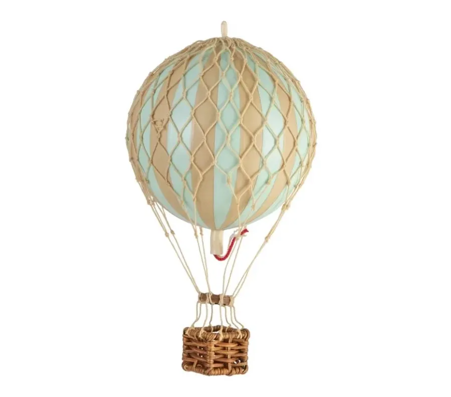obrazek 1 Oryginalny balon dekoracyjny w miętowe paski