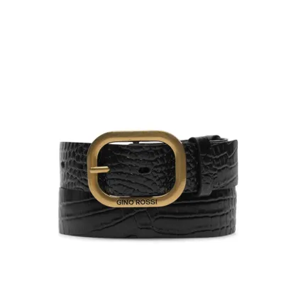 Zdjęcie Gino Rossi Pasek Damski BLYL23003 Czarny
