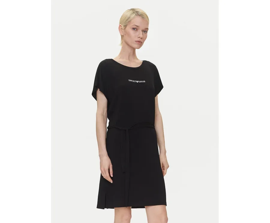obrazek 1 Emporio Armani Sukienka codzienna EW000783 AF12192 UC001 Czarny Regular Fit