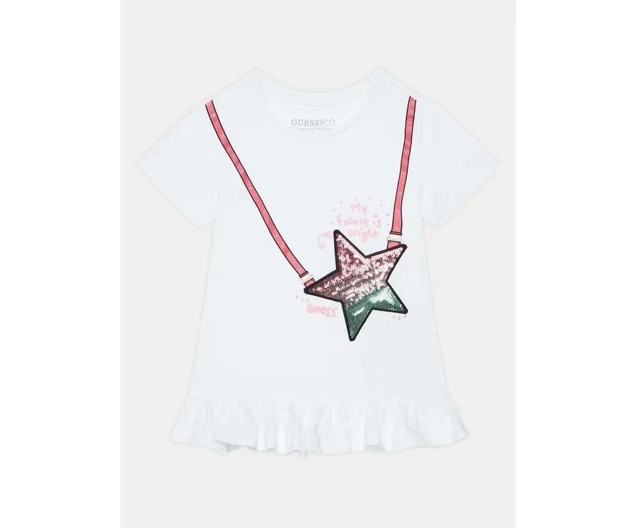 obrazek 1 Guess T-Shirt K5RI19 K6YW4 Biały Regular Fit