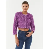 Zdjęcie ROTATE Marynarka 3D Flower 1111322066 Fioletowy Regular Fit