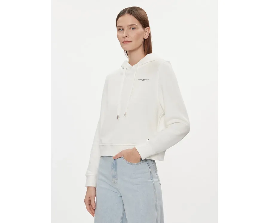 obrazek 1 Tommy Hilfiger Bluza 1985 WW0WW40274 Écru Relaxed Fit