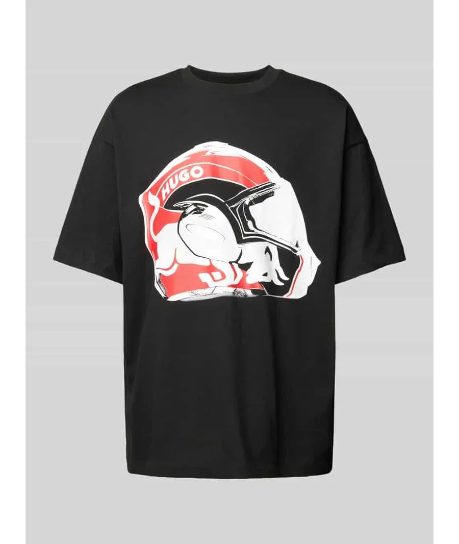 obrazek 1 T-shirt z okrągłym dekoltem model ‘Dit’
