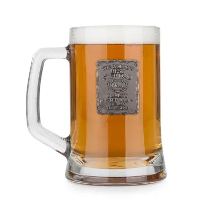 Zdjęcie Kufel do piwa – stylowy prezent dla „ojczyma nr 1 w kategorii jakości”