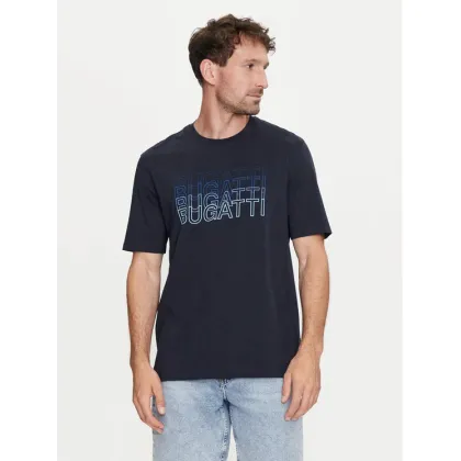 Zdjęcie Bugatti T-Shirt 8350 55042A Granatowy Modern Fit