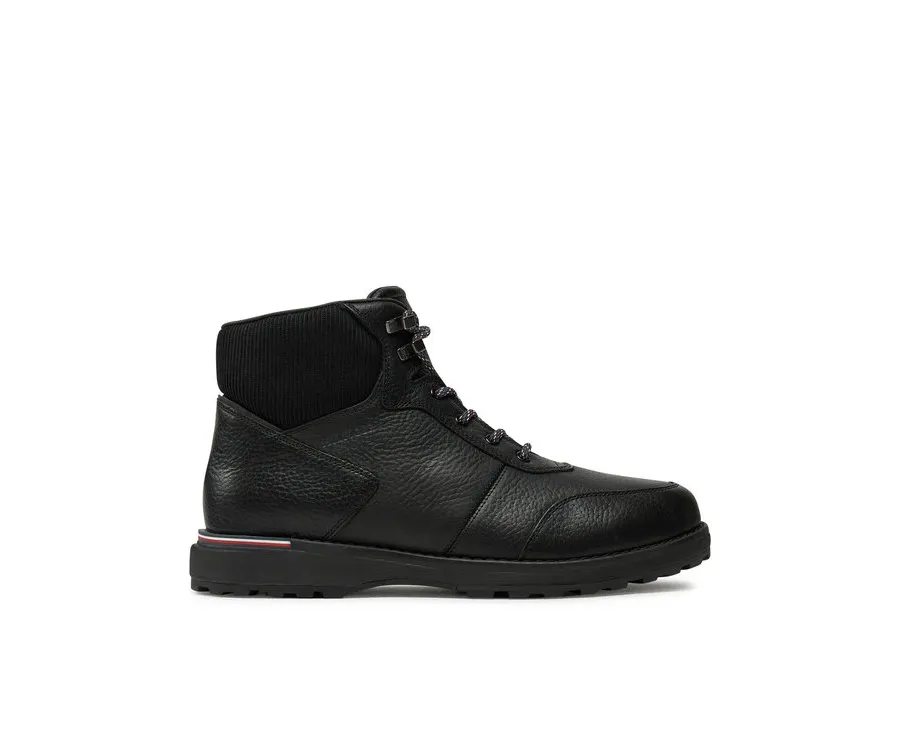 obrazek 1 Tommy Hilfiger Trzewiki Corporate Warm Outdoor Lth Boot FM0FM05148 Czarny