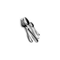 Picture Exclusive Italian set of 6 Norma butter knives made of stainless steel