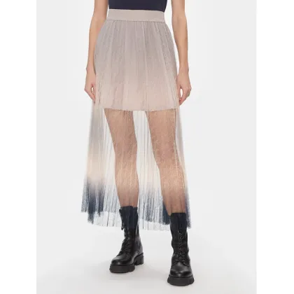 Zdjęcie Armani Exchange Spódnica trapezowa 3DYN01 YNYLZ 1786 Beżowy Regular Fit
