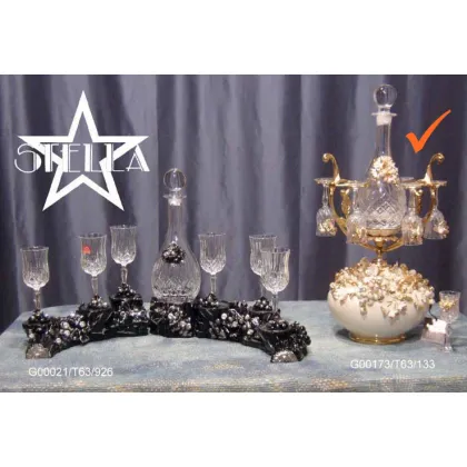 Picture Luxurious ceramic alcohol tasting set