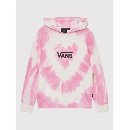 Zdjęcie Vans Bluza Tie Dye Heart VN0A7RRR Różowy Regular Fit