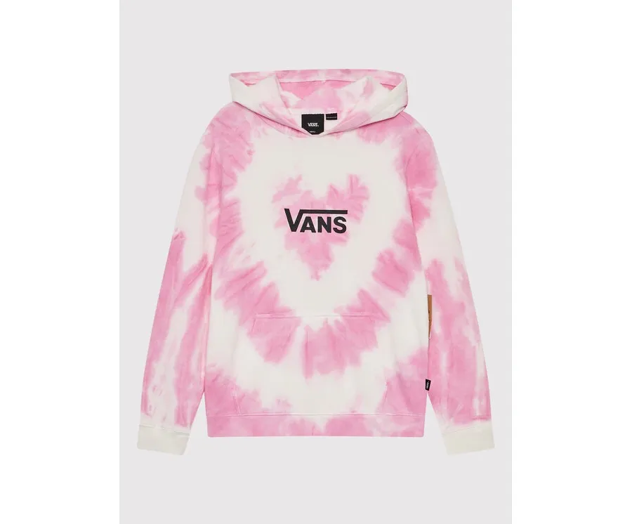 obrazek 1 Vans Bluza Tie Dye Heart VN0A7RRR Różowy Regular Fit