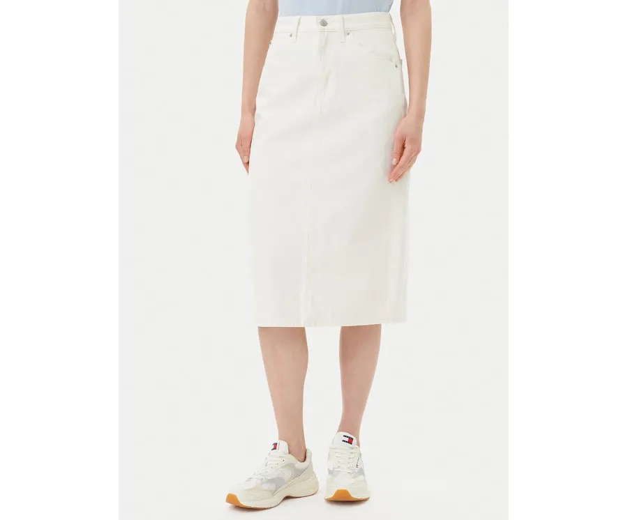 obrazek 1 Levi's® Spódnica jeansowa 001VH-0002 Écru Regular Fit