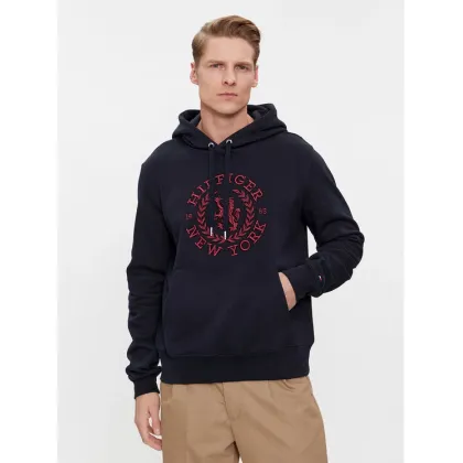 Zdjęcie Tommy Hilfiger Bluza Big Icon MW0MW33650 Granatowy Regular Fit