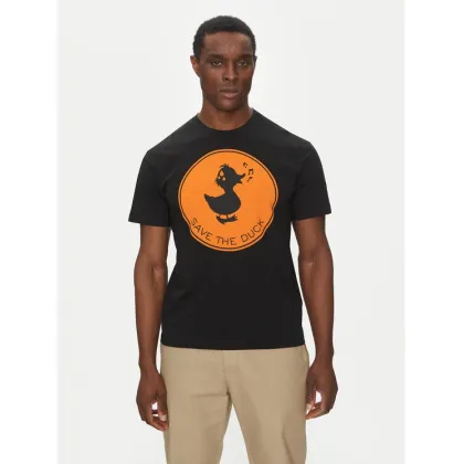 Zdjęcie Save The Duck T-Shirt DT0825M BESY20 Czarny Regular Fit